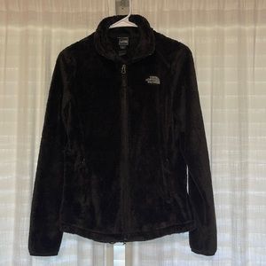 Black North Face Osito Fleece Jacket Size Small